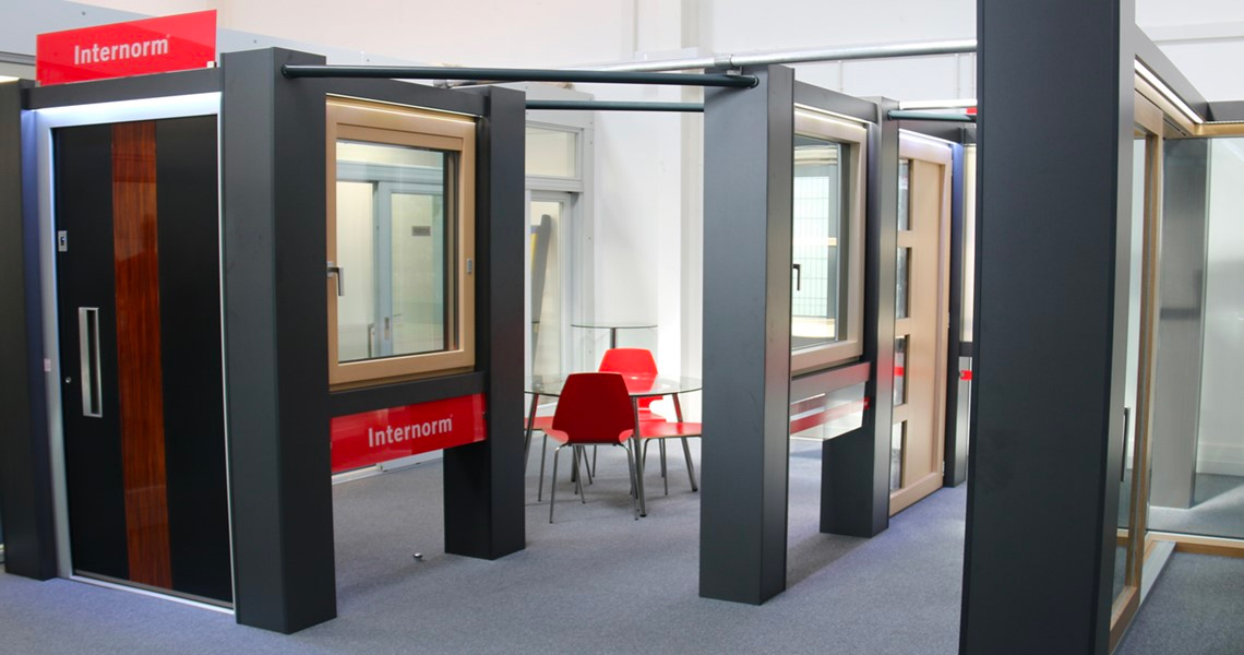 internorm windows & doors showroom